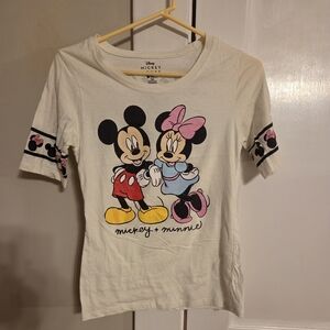 Mickey And Minnie Tshirt Medium